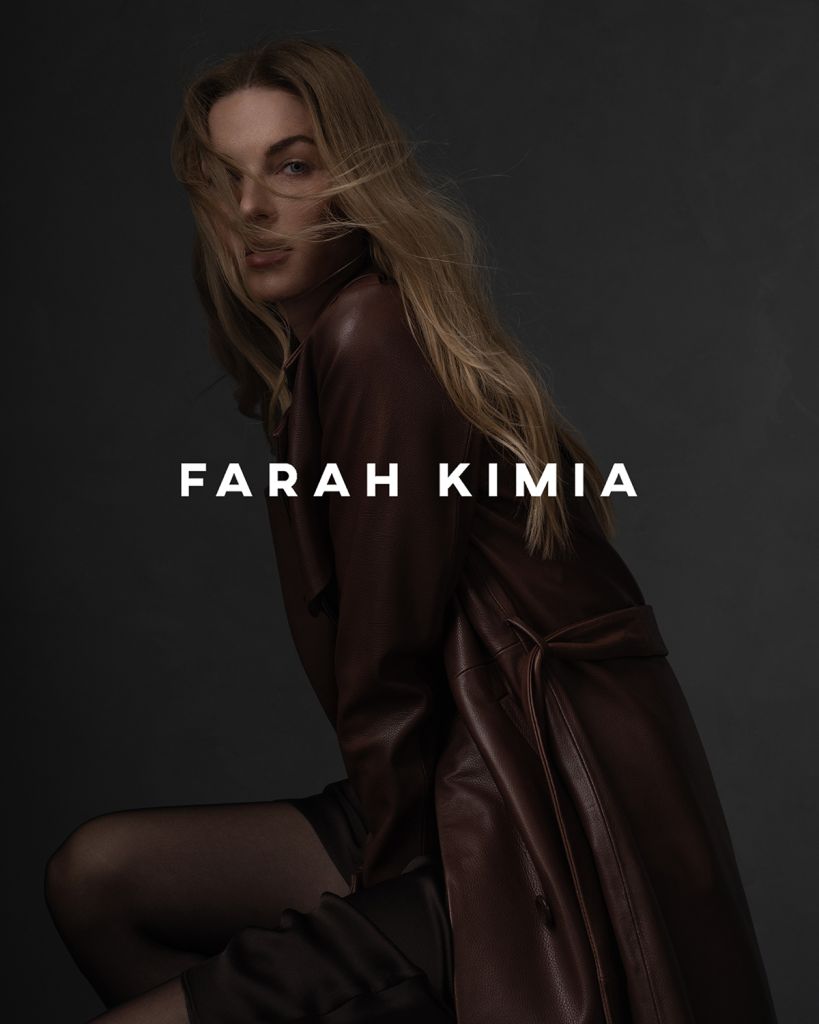 Světová topmodelka Pavlína Němcová se stala tváří nadčasové kolekce kožené módy Farah Kimia