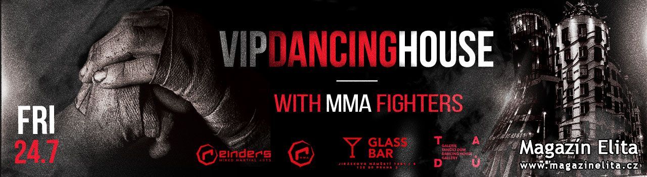 VIP Dancing House – MMA Fighters: Hvězdy MMA vás zvou na střechu Tančícího domu