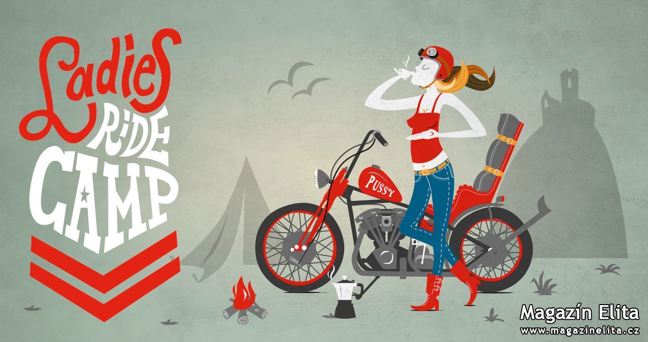 Dámská jízda na motocyklech, Ladies Ride Camp, již tento víkend!
