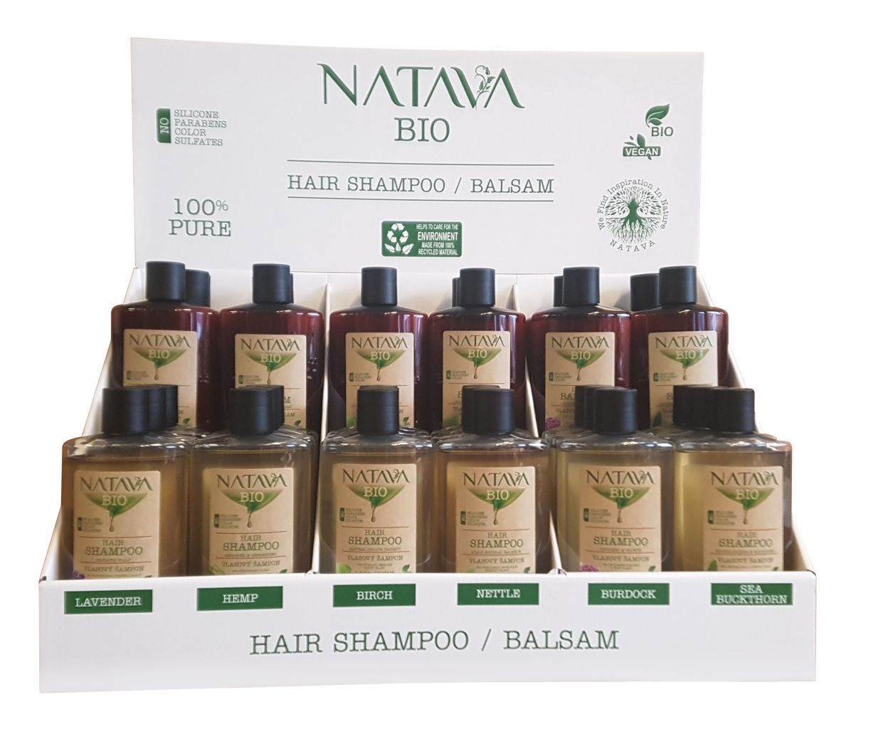 NATAVA: Jedinečná přírodní péče o vlasy a vlasovou pokožku