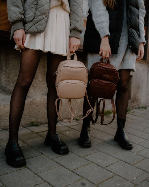 Nákupní tip: Odlište se koženým batohem od Mybelky