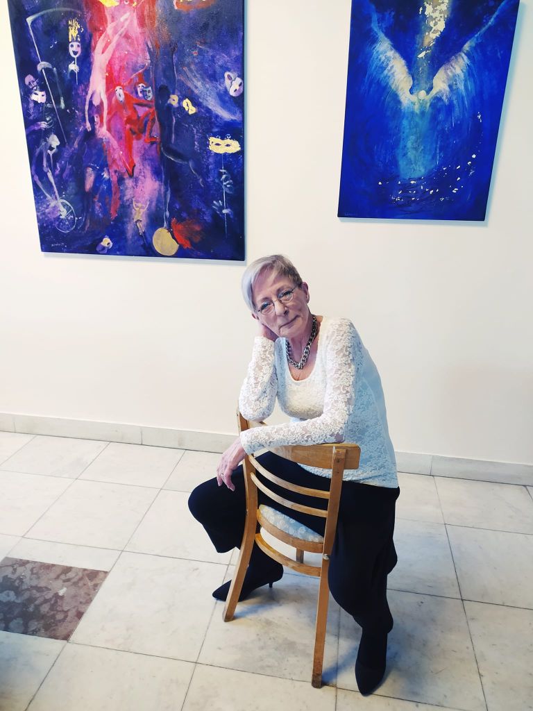 Malířka Zuzana Linder vystavuje v Domě kultury v Kroměříži