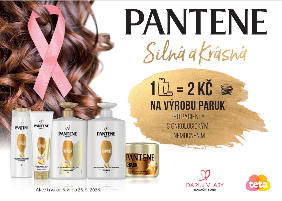 I onkologické pacientky si zaslouží cítit se silné a krásné. Pomozte jim společně s Pantene i vy