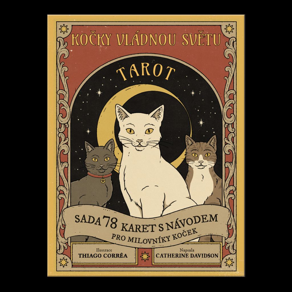 Originální tarotové karty - Kočky vládnou světu