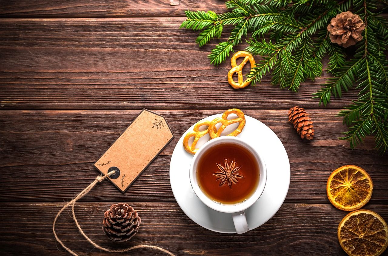 Vánoční kouzlo můžete najít v šálku čaje