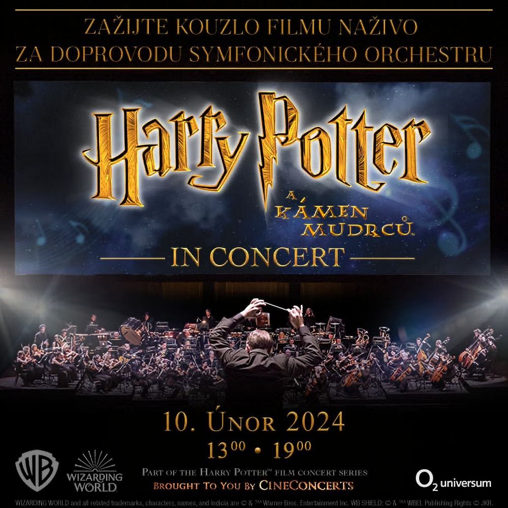 Harry Potter a Kámen mudrců in Concert opět v ČR!