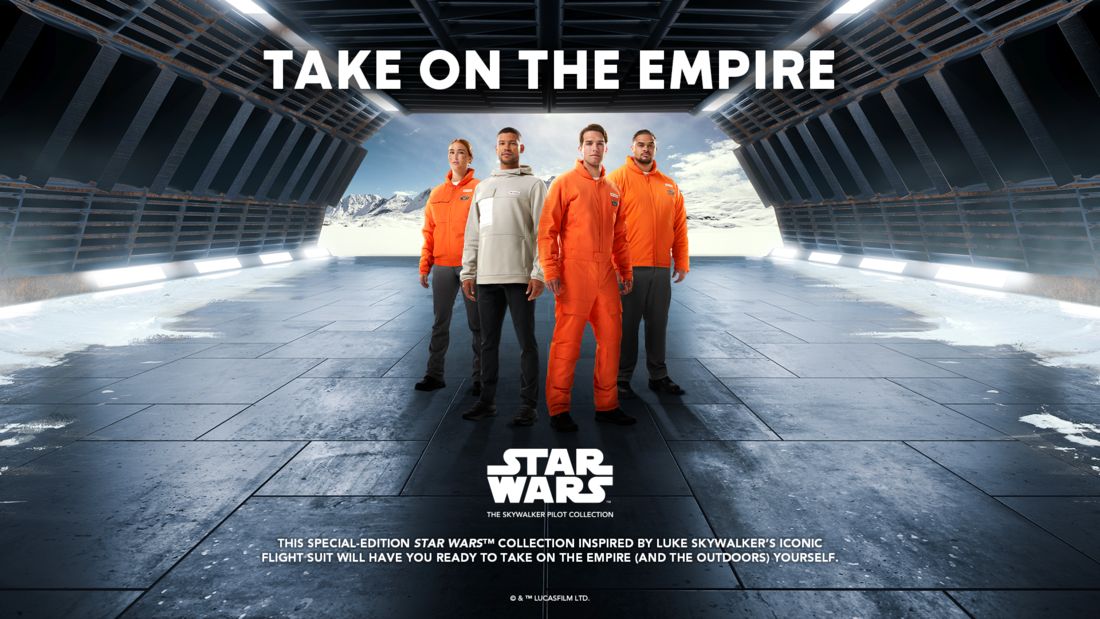 Columbia představuje speciální limitovanou kolekci Star Wars™ Skywalker Pilot Collection