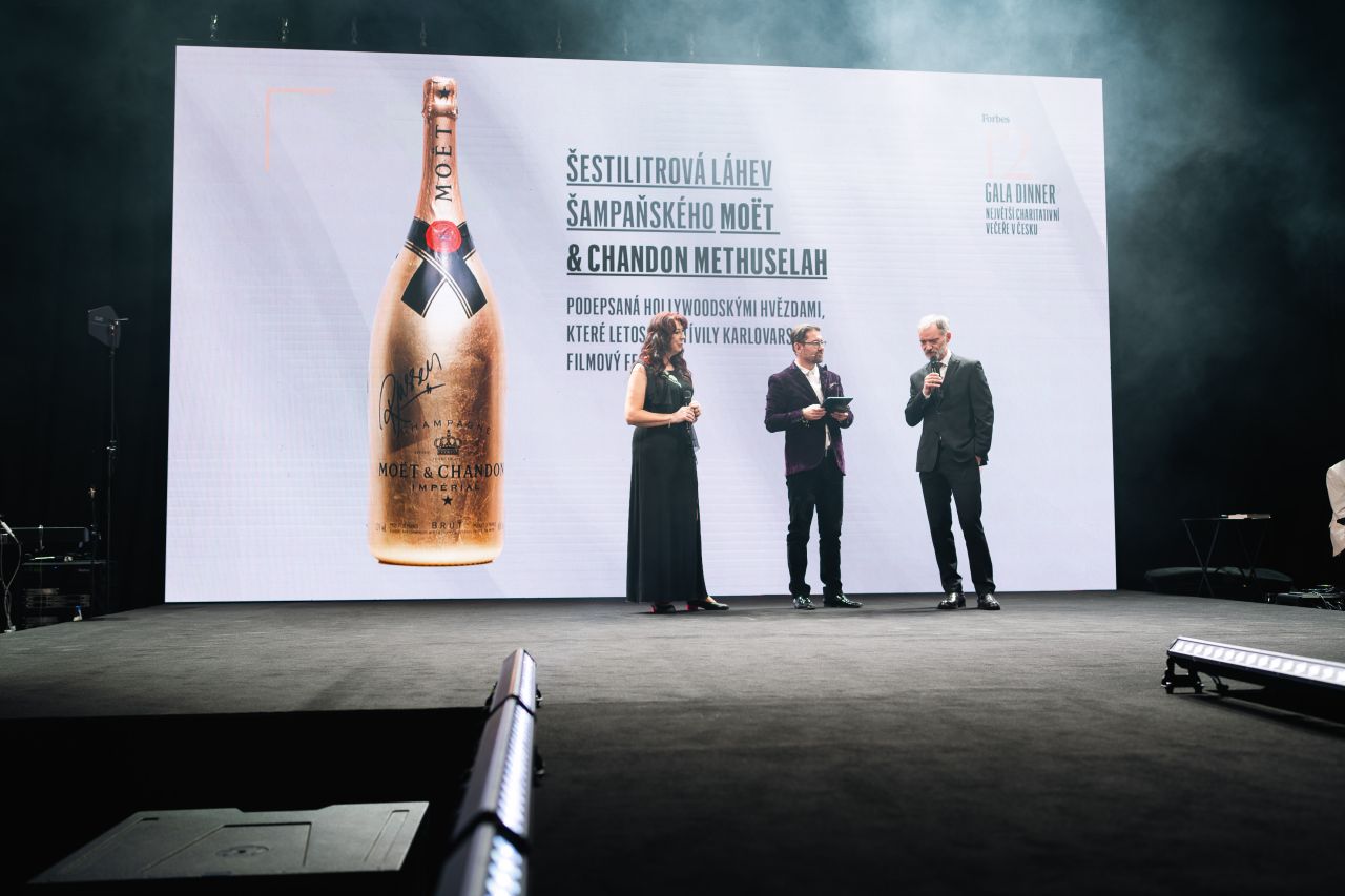 Moët & Chandon opět pomáhá - 1 milion korun pro nemocné cystickou fibrózou
