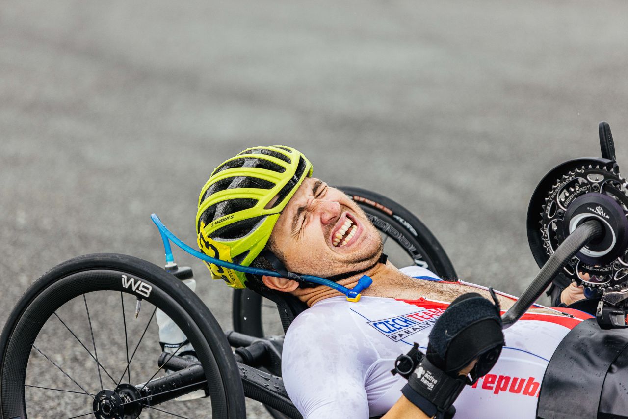 Bez sportu by byl život nuda, říká handbiker Patrik Jahoda