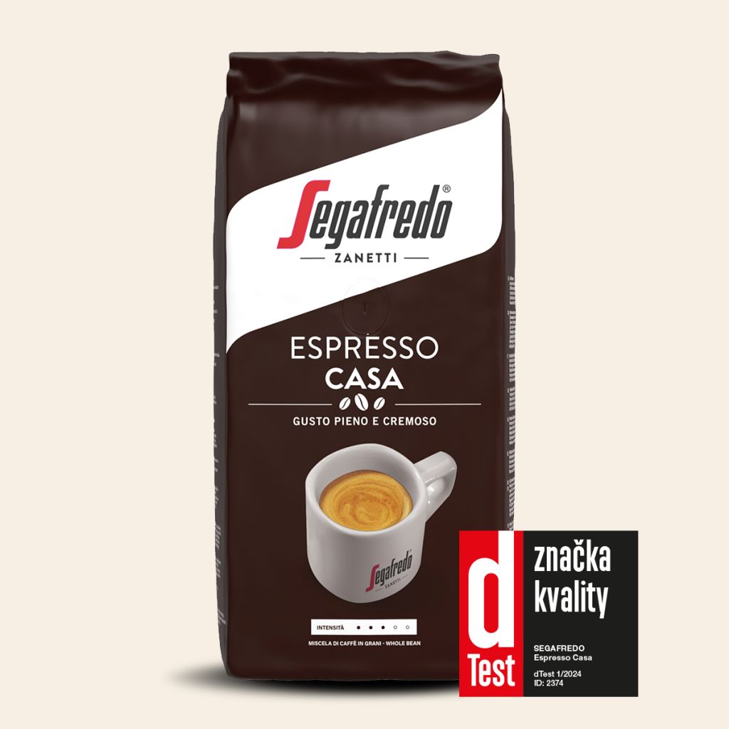 Skvělá zpráva pro milovníky kávy, Segafredo získalo Značku kvality dTest