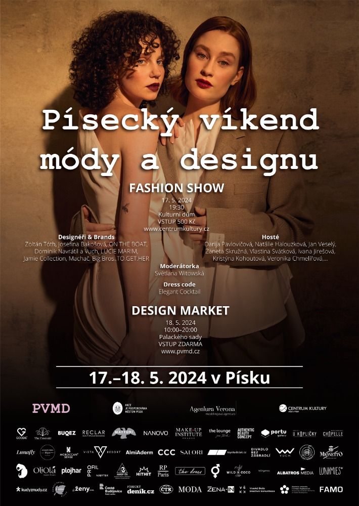 Písecký víkend módy a designu představuje nabitý program i kampaň na Hithitu