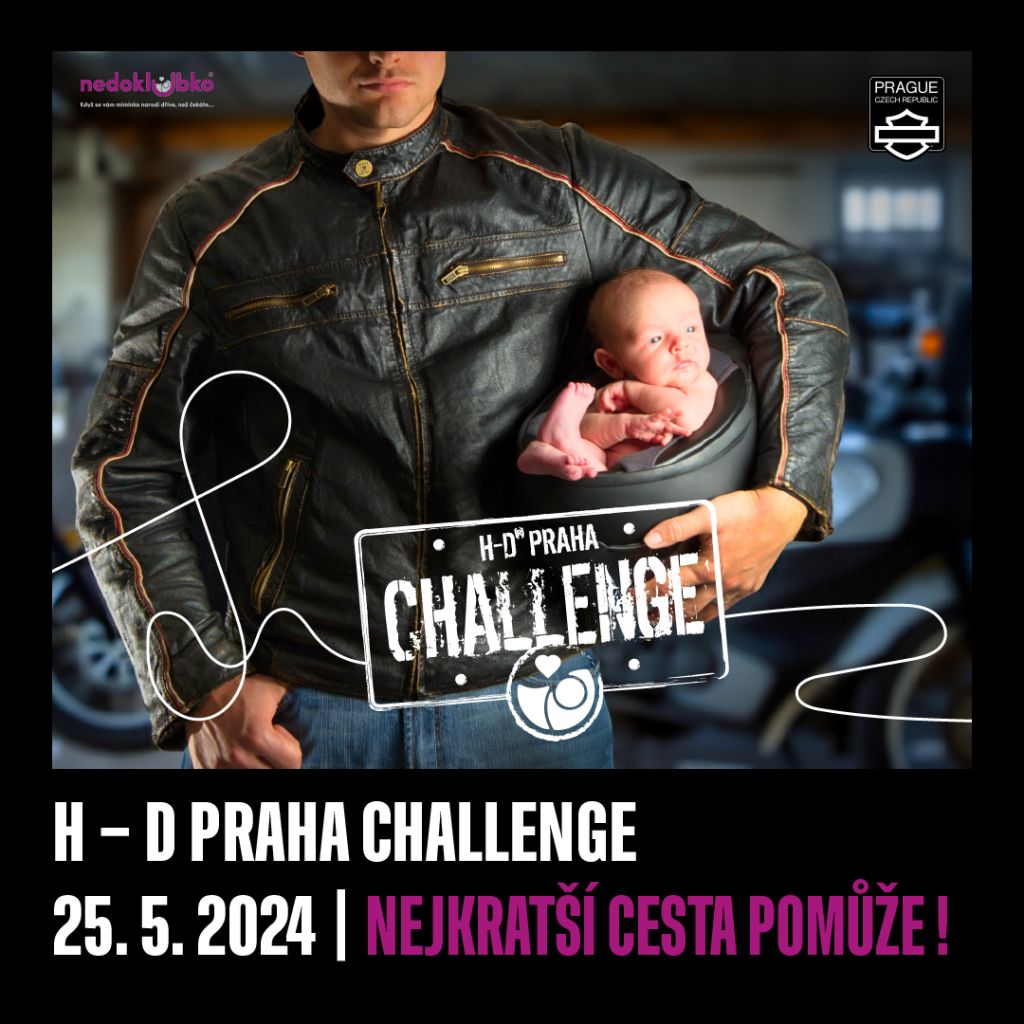 Motorkáři podpoří Nedoklubko!  Harley-Davidson Praha pro Nedoklubko Challenge letos již po šesté