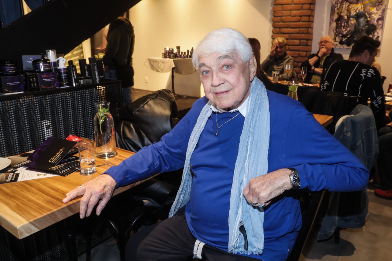 Herec a bavič Jiří Krampol ve společnosti vždy pookřeje