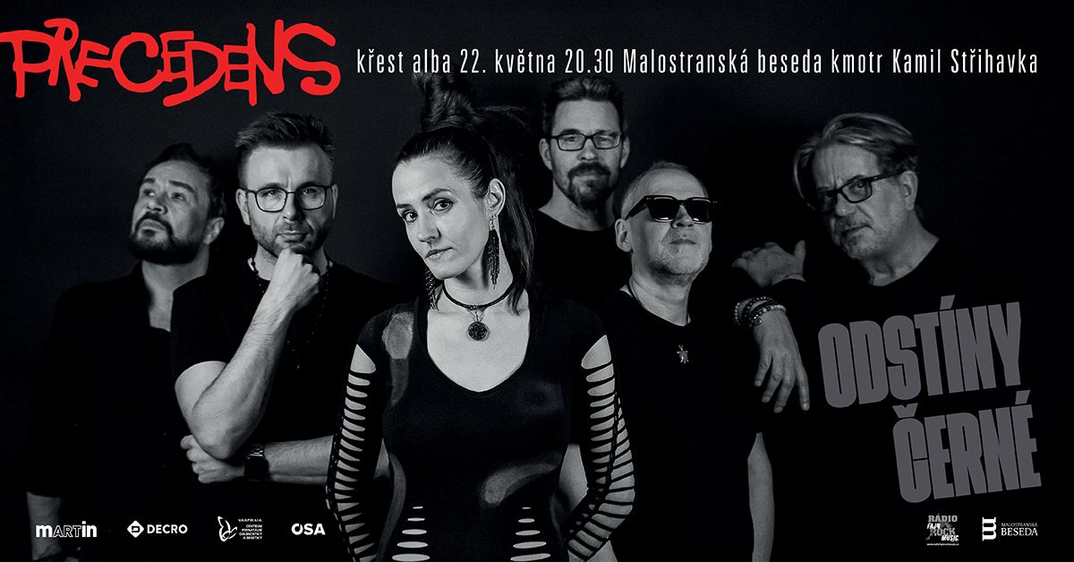 Legendární rocková skupina Precedens vydává nové album Odstíny černé