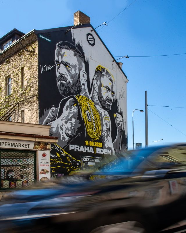 OKTAGON MMA odhalil mural na počest Karlose Vémoly a Attily Végha. Symbolicky připomíná blížící se konec jedné éry