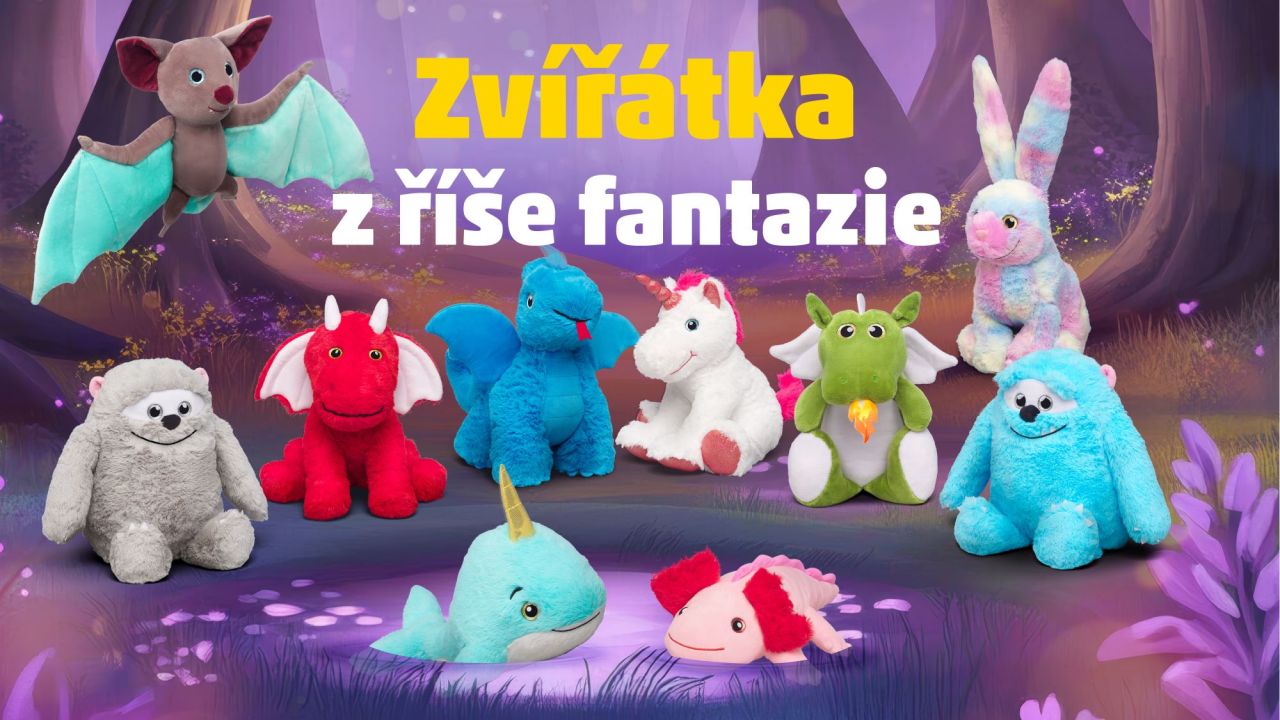 Zažijte léto plné fantazie s novou věrnostní akcí PENNY s plyšovými zvířátky