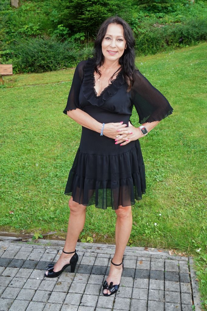Heidi Janků i se zlomeným prstem na noze nazula podpatky