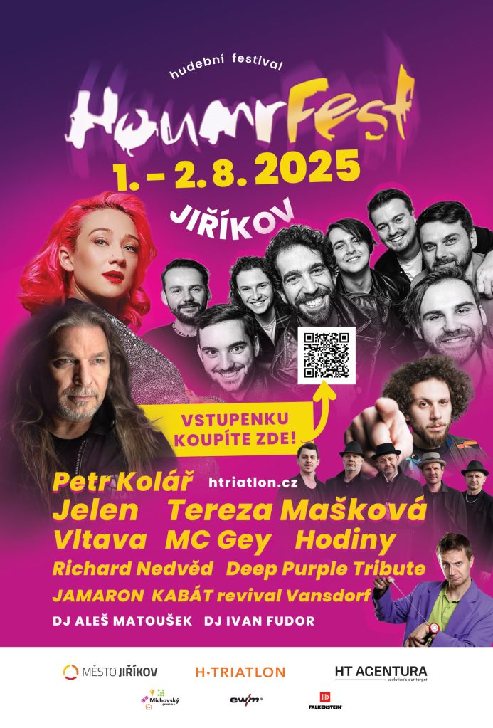 Sport, hudba a nezapomenutelné zážitky přinese HoumrFest 2025 v Jiříkově