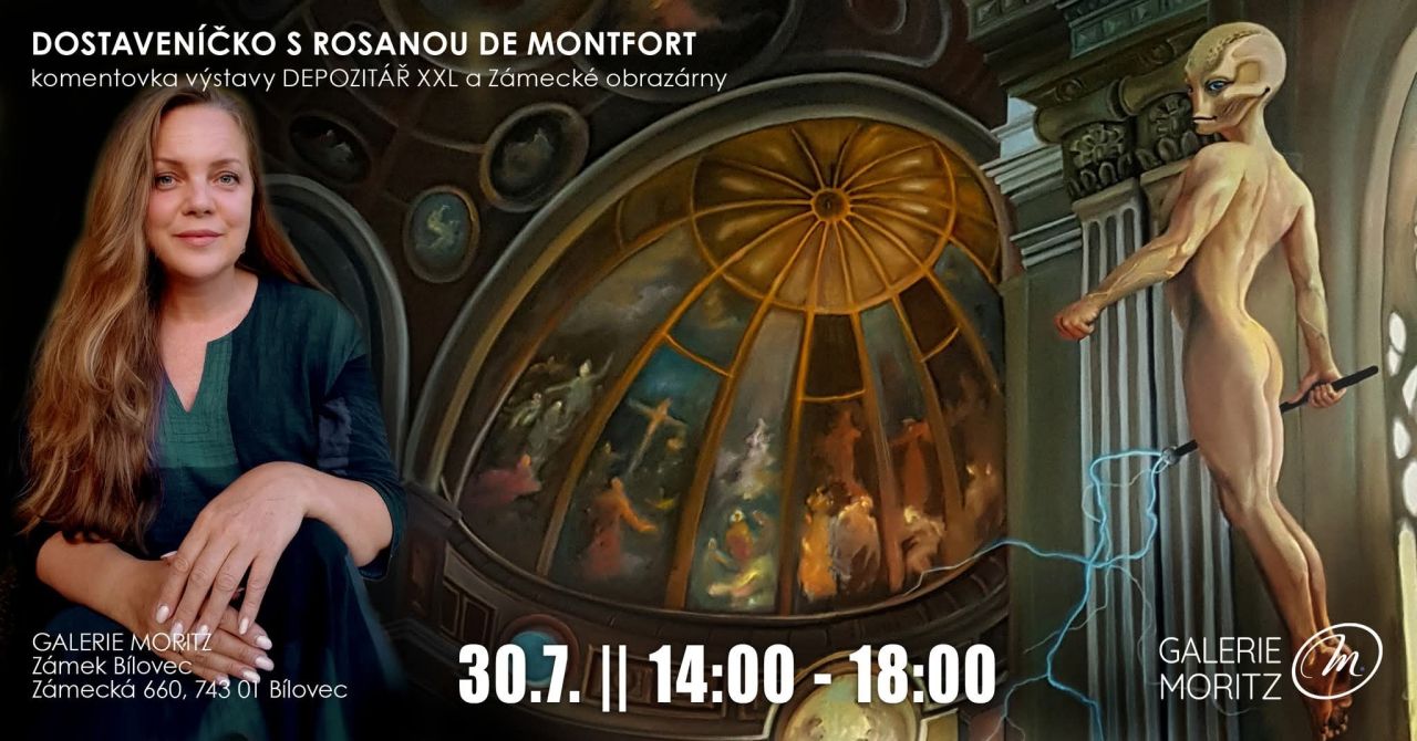 Zámek v Bílovci je vskutku obrovský a docela neklidný, říká Rosana De Montfort