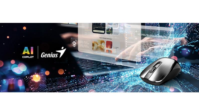 Genius představil první řadu periferií na světě, která je kompatibilní s AI Copilot