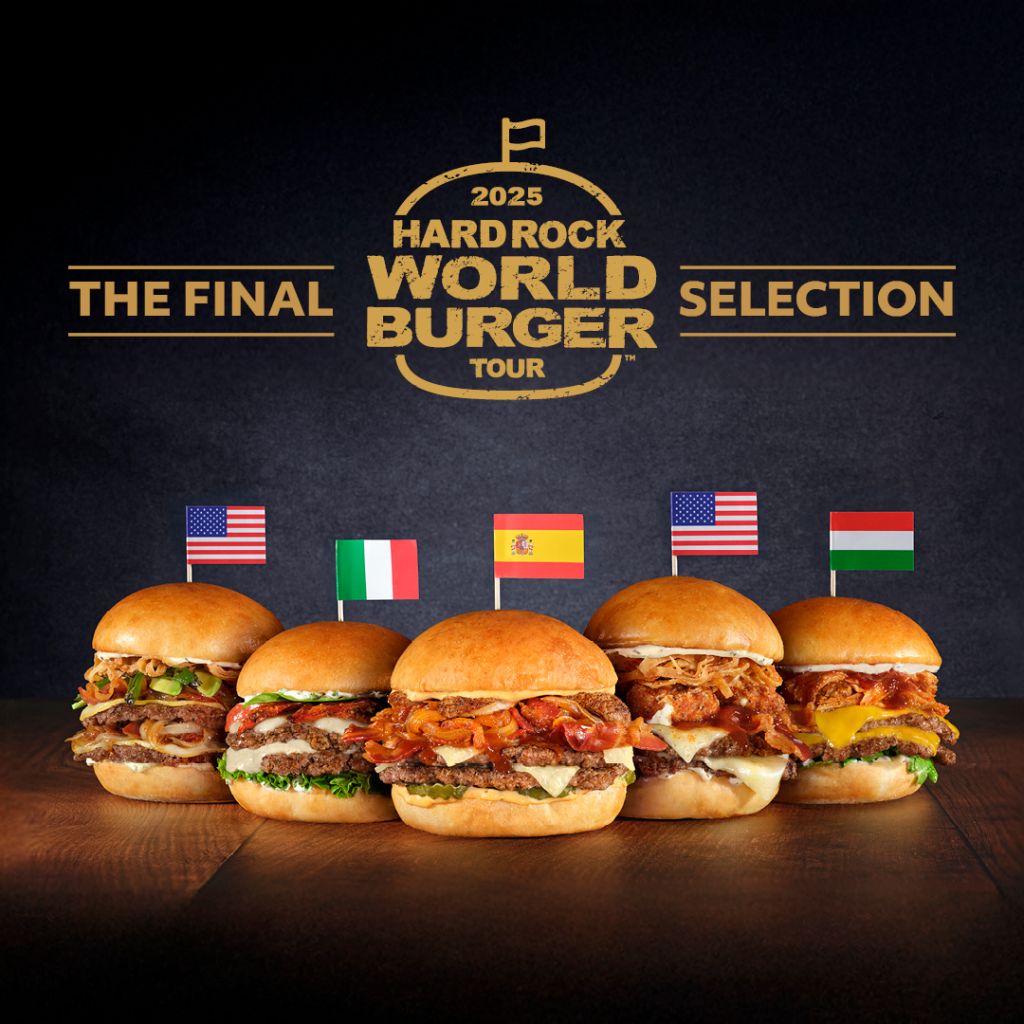 Z místních ulic ke globálním chutím: Hard Rock Cafe Praha vítá finalisty World Burger Tour 2025