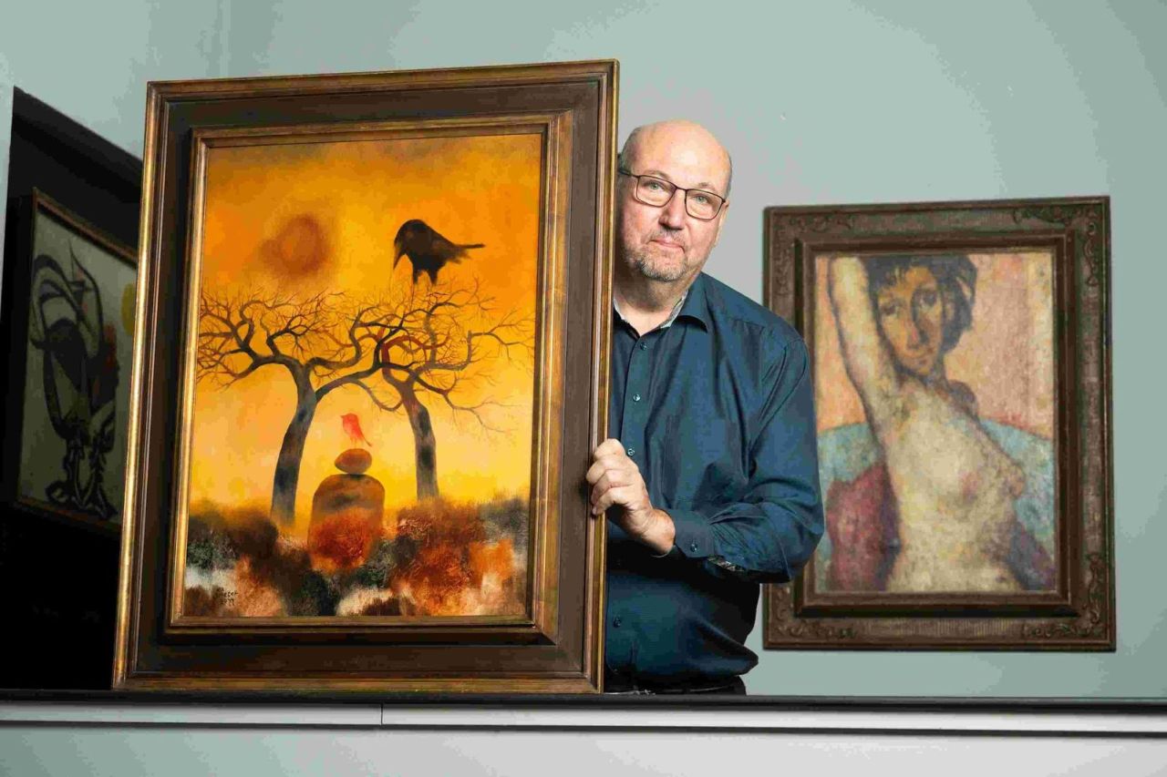 Ani den bez čáry: Ota Janeček v dílech ze svého ateliéru