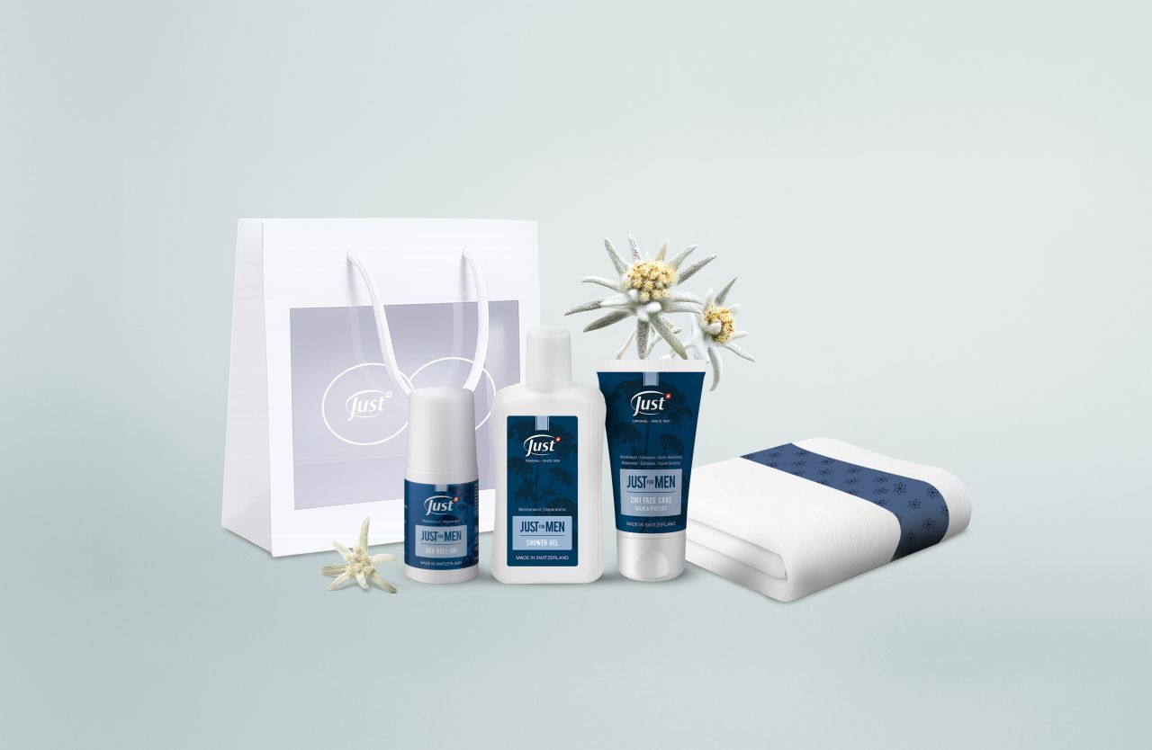 JUST For: švýcarská každodenní péče pod stromeček