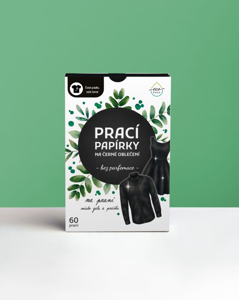 Černé prádlo bez kompromisů: EcoHaus uvádí inovativní papírky