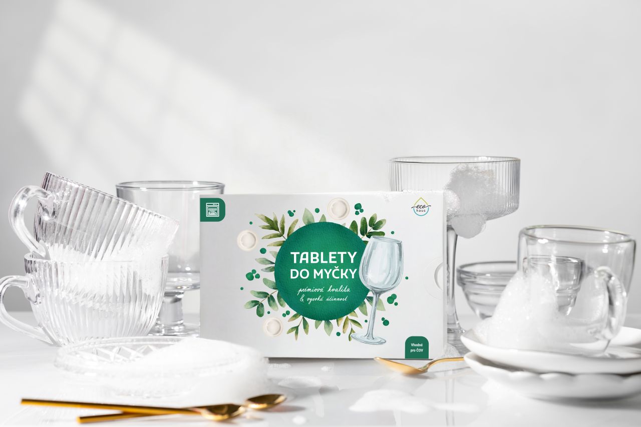 EcoHaus představuje exkluzivní novinku: tablety do myčky, které definují nový standard čistoty i udržitelnost