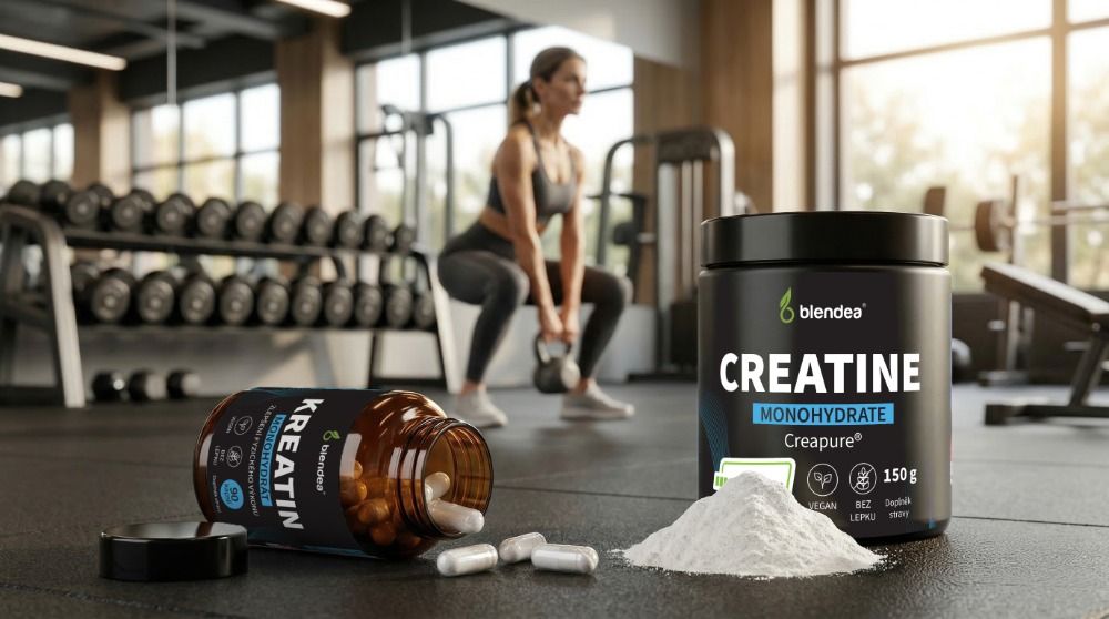 Kreatin: doplněk, který podporuje sílu, energii i regeneraci