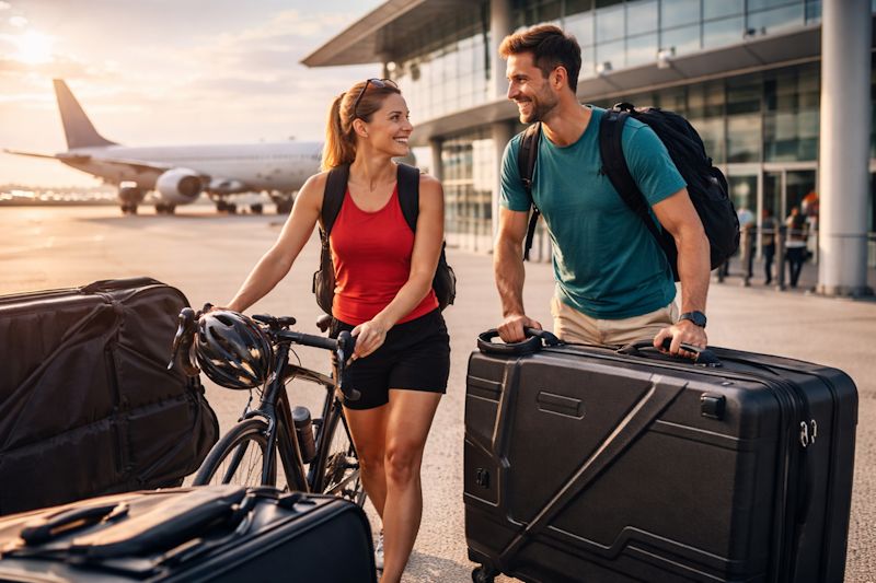 Pojištění kola na cestách: Jak bezpečně cestovat s kolem letadlem