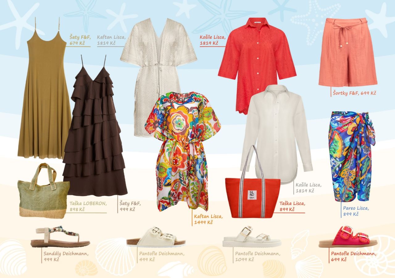 Letní styl u moře, co si zabalit pro pohodlí i eleganci