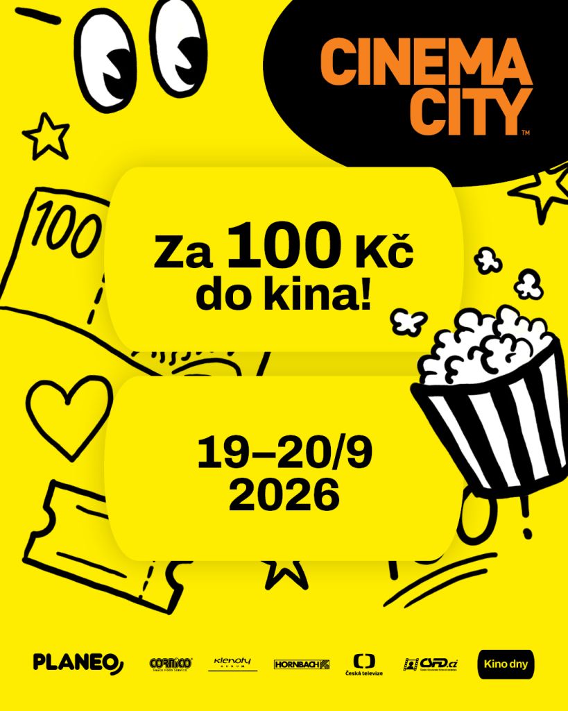 Kino dny v Cinema City nabídnou filmy za 100 Kč, speciální formáty i předpremiéru