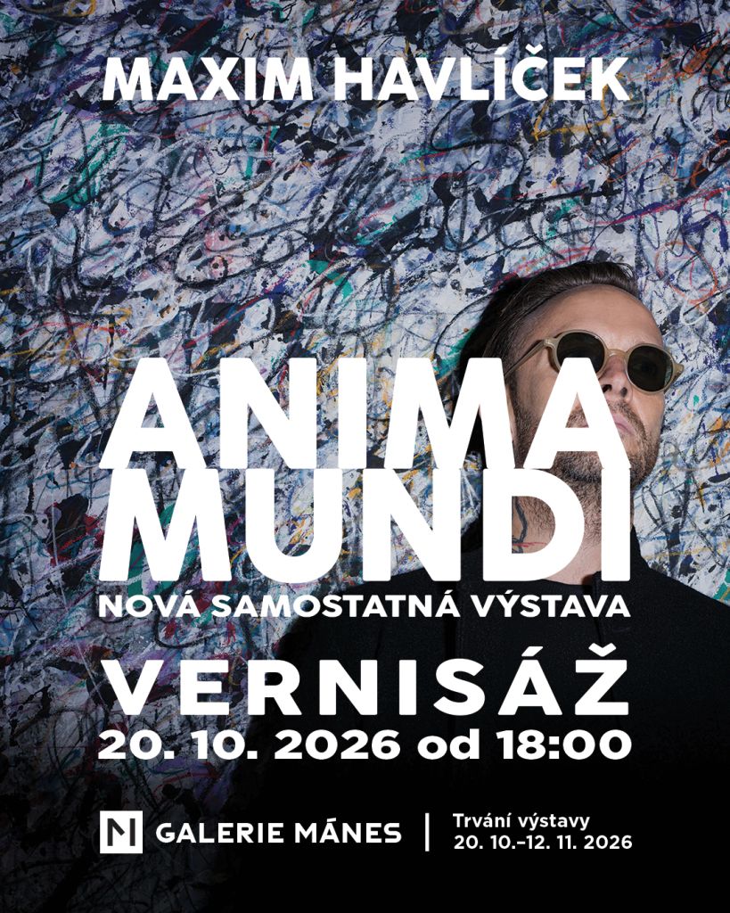 Maxim Havlíček představí výstavu Anima Mundi v Galerii Mánes