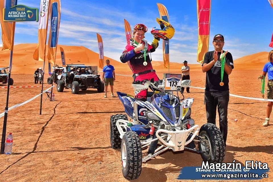 OLLIE ROUČKOVÁ: MERZOUGA RALLY - PEKLO NA ZEMI