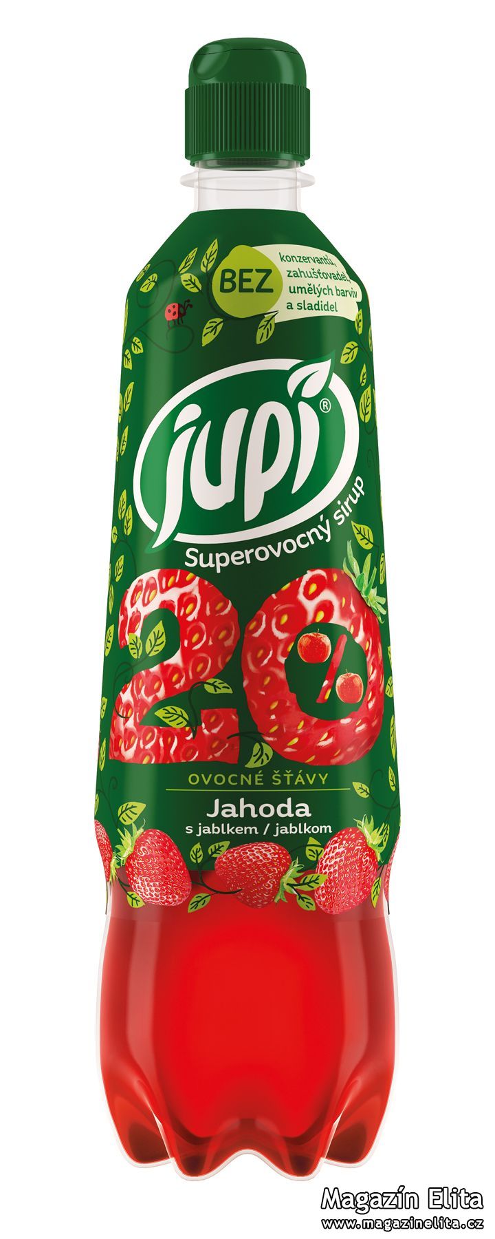 NAMÍCHEJTE SI LETNÍ NÁLADU SE SUPEROVOCNÝMI SIRUPY JUPÍ!