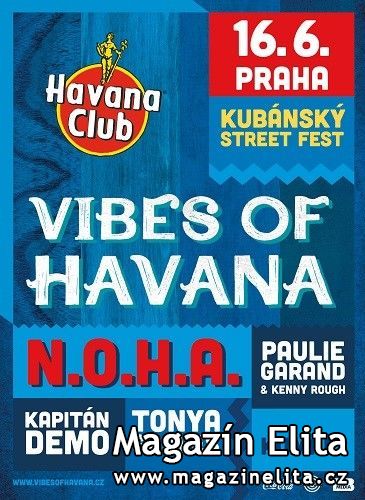 ZMĚNA MÍSTA KONÁNÍ KUBÁNSKÉHO STREET FESTIVALU  VIBES OF HAVANA!