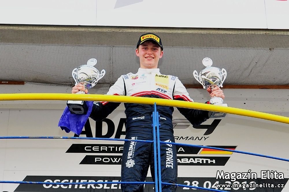 Fantastický debutant Staněk junior vyhrál v německé F4 a vede šampionát!