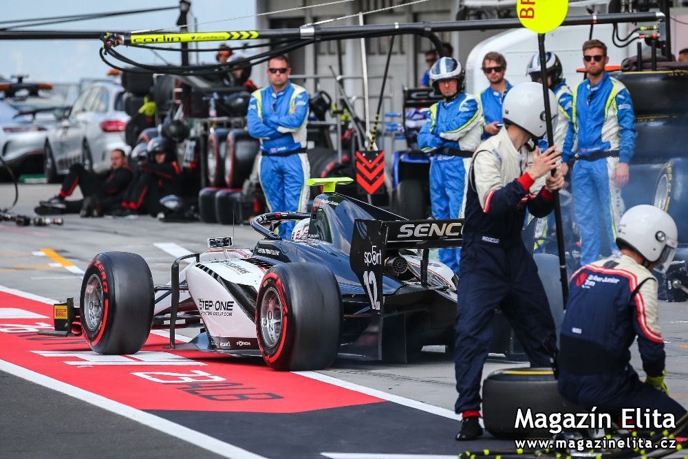 F2 v Maďarsku: Pro Charouzův tým byla maximem dvě desátá místa