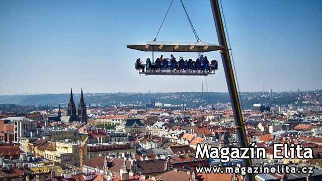 Večeře v Oblacích je v Praze nejkrásnější! Hned tři víkendové dny v září