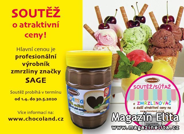 Pomazánka CHOCOLAND Crema je to nejskvělejší mlsání