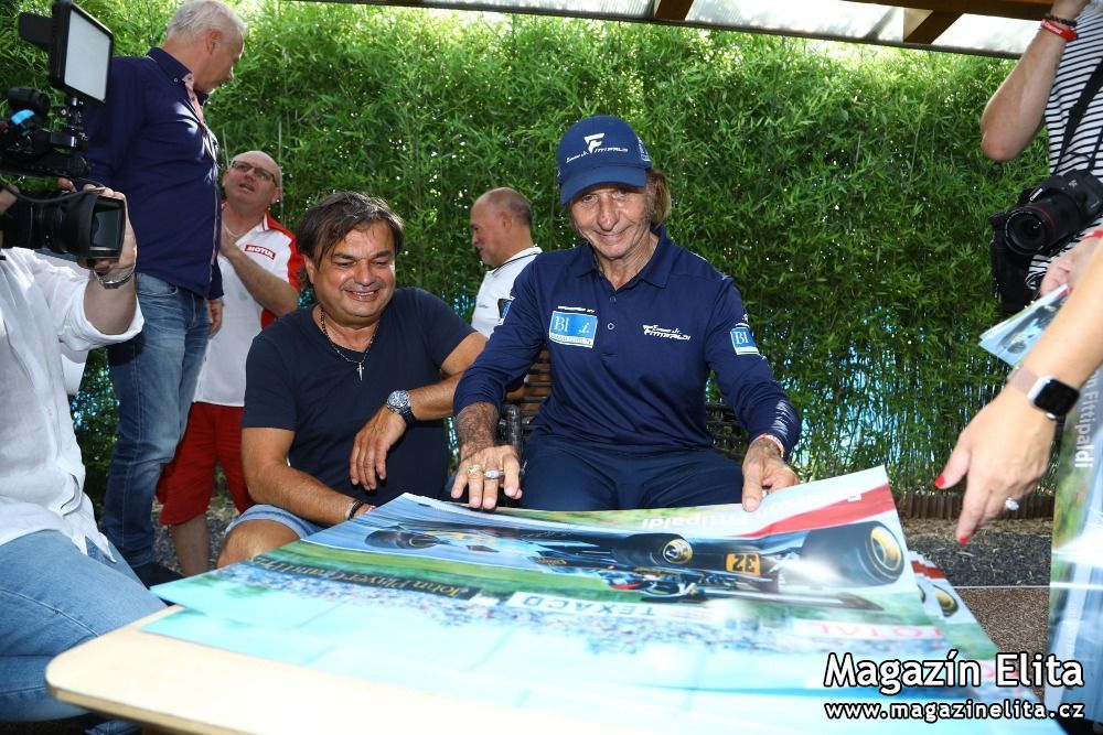 Emerson Fittipaldi zamířil do Česka, kde mu Magnusek ušil roli na míru
