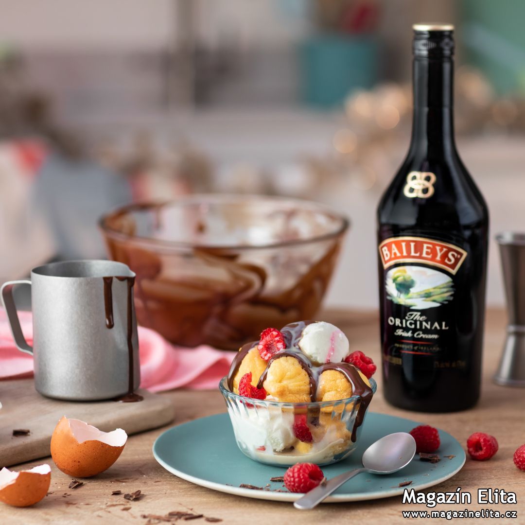 Profiterolky s Baileys, když ne každý den, tak alespoň jednou za týden!