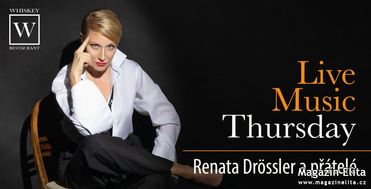 Šansonierka Renata Drösller zavítá do pražského W Restaurantu