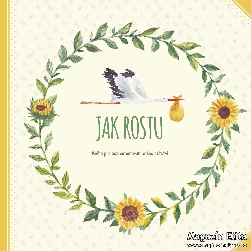 Jak rostu - Kniha pro zaznamenávání mého dětství